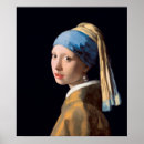 Recherche de peinture vermeer posters Perle