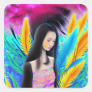 Recherche de fille triste autocollants Coloré