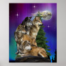 Zoek naar wilde honden kunst Wolven