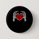 Recherche de main squelette badges Goth valentine