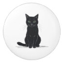Recherche de chat noir boutons et poignées de porte Félin