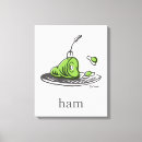 Zoek naar eieren kunst Klassieke groene eieren ham