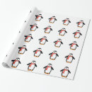 Recherche de pingouin heureux papier cadeau Pingouins