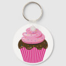 Recherche de cupcake porteclés Illustration