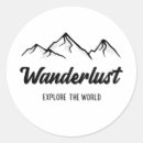 Recherche de wanderlust autocollants Flanc
