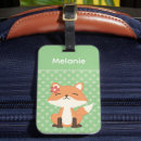 Recherche de fox luggage tags Renard