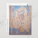 Recherche de cathédrale de rouen cartes postales Claude monet