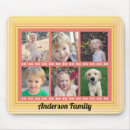 Recherche de famille tapis souris Collage photo