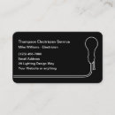 Zoek naar elektrotechniek visitekaartjes Elektricien