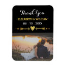 Zoek naar thank you magneten Trouwmagneet