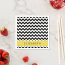 Recherche de zigzag serviettes Monogramme