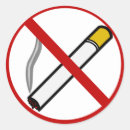 Recherche de fumeur autocollants Rouge