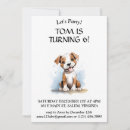 Recherche de anniversaire de bull terrier cartes invitations Heureux