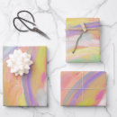 Recherche de pastel rainbow papier cadeau Moderne