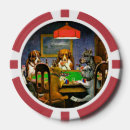 Recherche de amis jetons poker Chiens jouant au poker