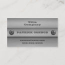 Recherche de travailleur métal cartes visite Acier