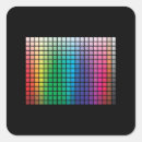 Zoek naar retro patroon stickers Minimalistisch