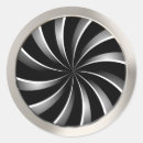 Recherche de motif spirale autocollants Abstrait