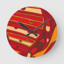 Zoek naar oranje klokken Modern