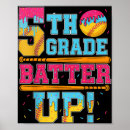 Recherche de joueur de base ball posters Batteur