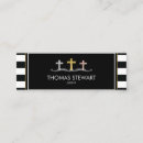 Zoek naar christelijk kruis visitekaartjes Goud