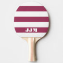 Recherche de blanc raquettes ping pong Initiales