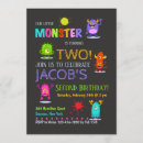 Recherche de monstres invitations Pour tous