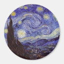 Recherche de lune étoiles magnets Van gogh