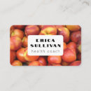 Recherche de fruits cartes visite Customer