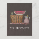 Recherche de panier pique nique invitations Partie d'été
