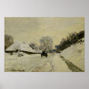 Recherche de scène de neige posters Monet