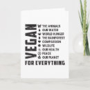 Recherche de droits des animaux vœux cartes Végétalien