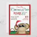 Recherche de santa hat noël invitations Rouge