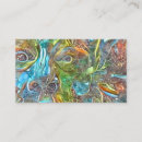 Recherche de visage cartes visite Peinture