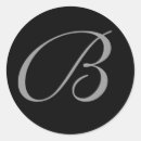 Recherche de monogramme vintage autocollants Couple