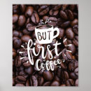 Recherche de citation de café posters Amusant