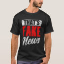 Zoek naar persvrijheid tshirts Vals