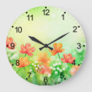 Recherche de flou horloges Fleurs