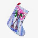 Recherche de flamants chaussette de noël Stockage