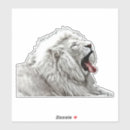 Zoek naar witte leeuw stickers Safari