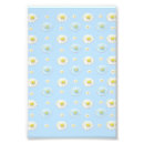 Zoek naar lichtblauwe achtergrond posters Madeliefje