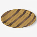 Recherche de rayé assiettes en papier Motif