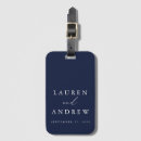 Recherche de mariage bagages étiquettes Newly weds