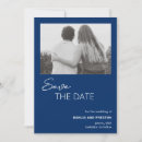 Recherche de minimal wedding save the dates Élégant