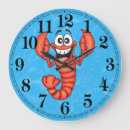 Recherche de fishing horloges Cartoon