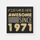 Recherche de 1971 serviettes 50 ans