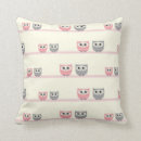 Recherche de hibou rose coussins Gris