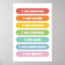 Recherche de affirmations positives posters Pour enfants