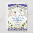 Recherche de de de bleu marine baptême invitations Boy