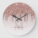 Zoek naar rose gold klokken Blush pink